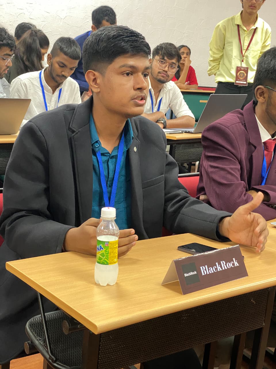 Yug Shah Best Speaker in Finance BlackRock