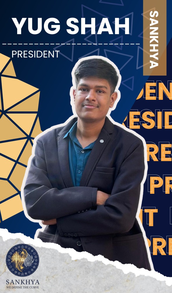 Yug Shah President of SANKHYA